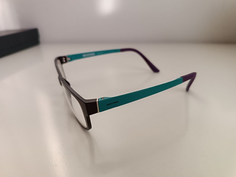 Okulary korekcyjne oprawki ze szkłami -1 z antyrefleksem  Solano