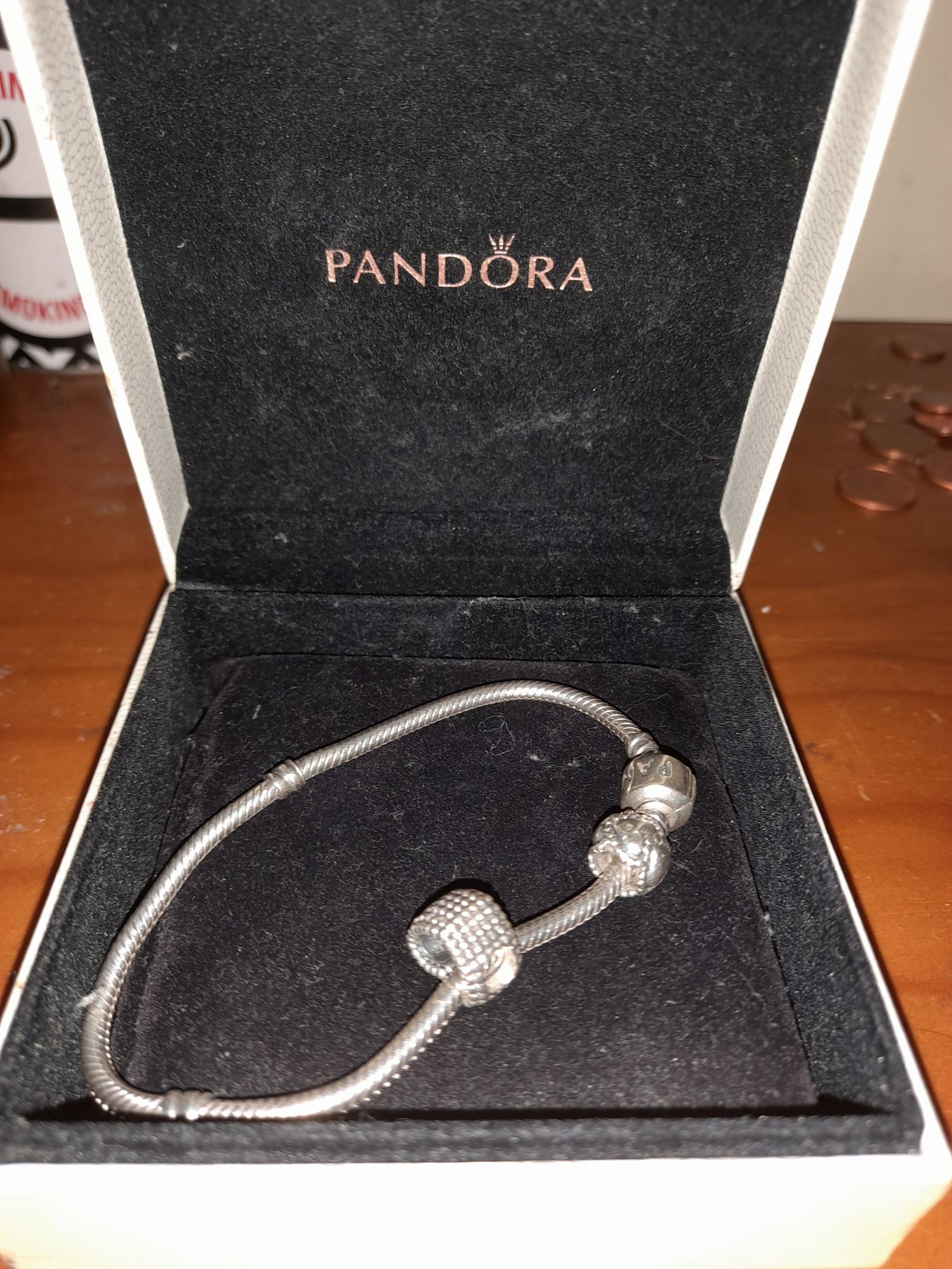 Pandora Prata 2 Contas (melhor oferta)