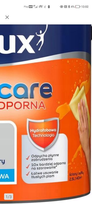 Farba do ścian. Kolor Najpopularniejszy szary.