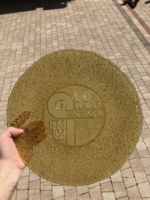 Patera okolicznościowa 90-lecie HSG Hortensja 1889–1979