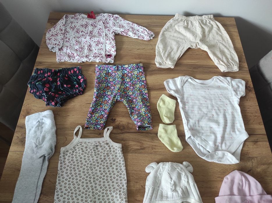 Duży zestaw ubranek 56-62