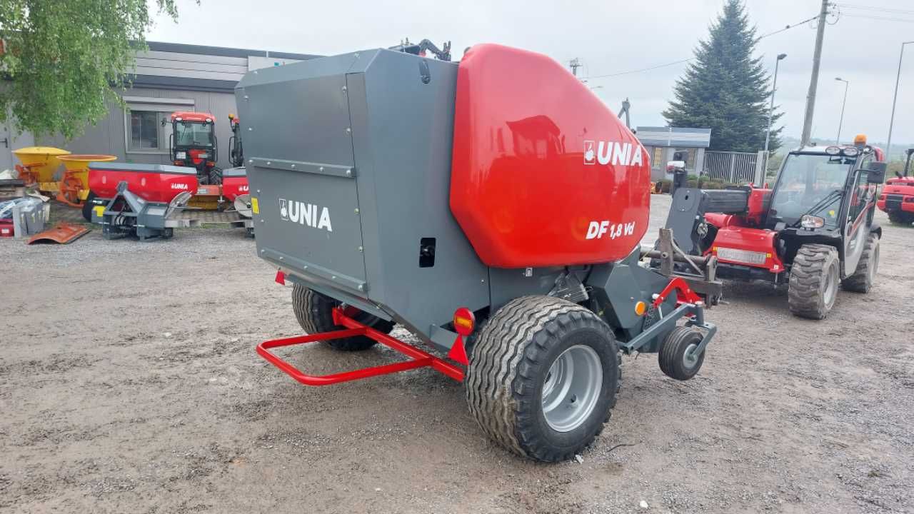 Prasa rolująca zmiennokomorowa Unia DF 1,8VD