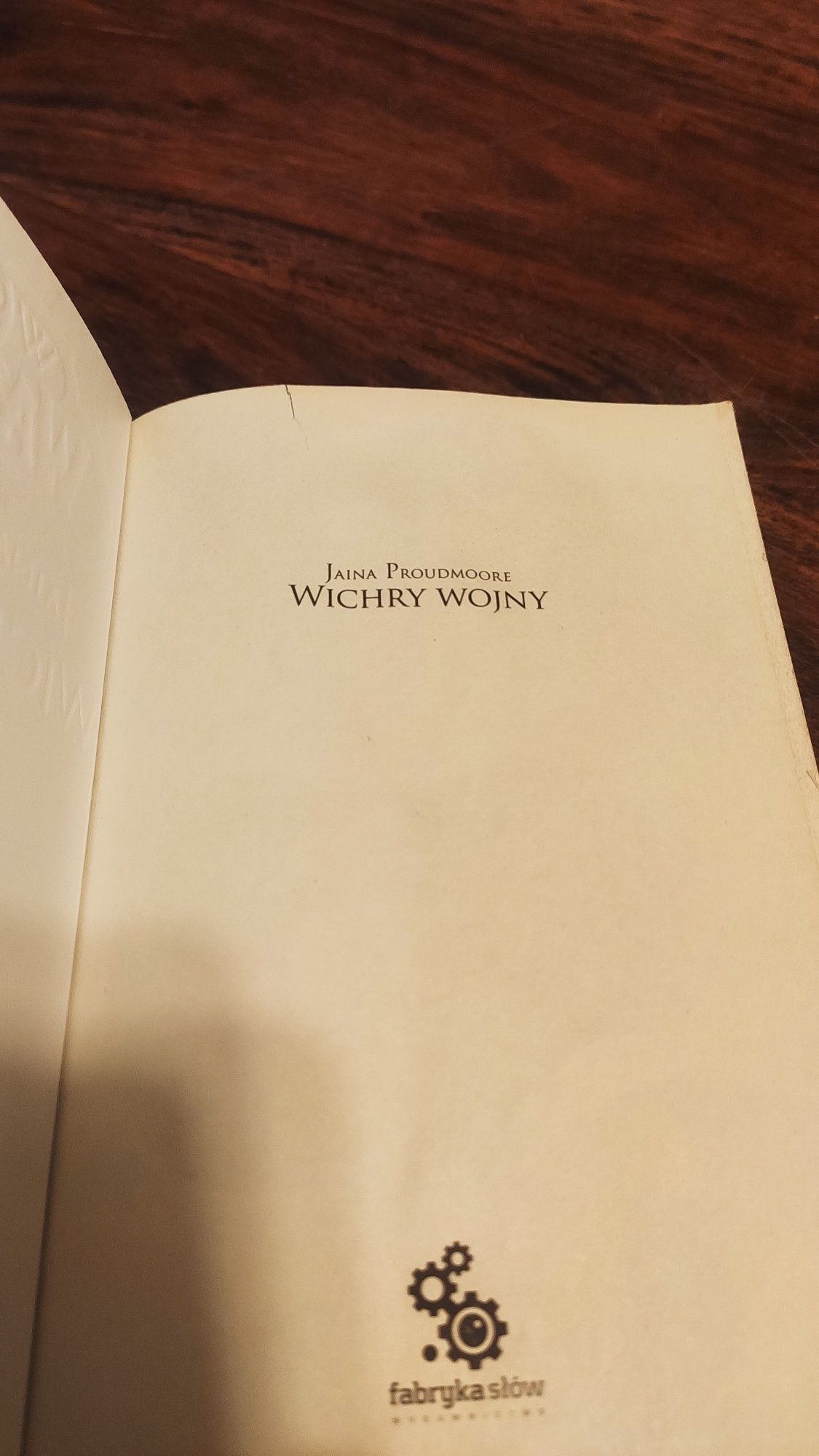 World of Warcraft Jaina Proudmoore: Wichry Wojny wydanie I