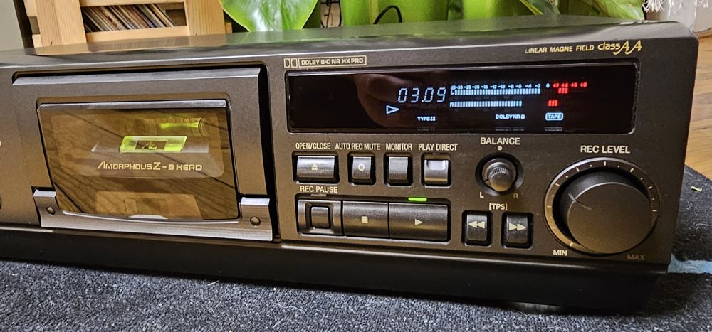 Technics RS-AZ7 deck kasetowy - bdb. stan