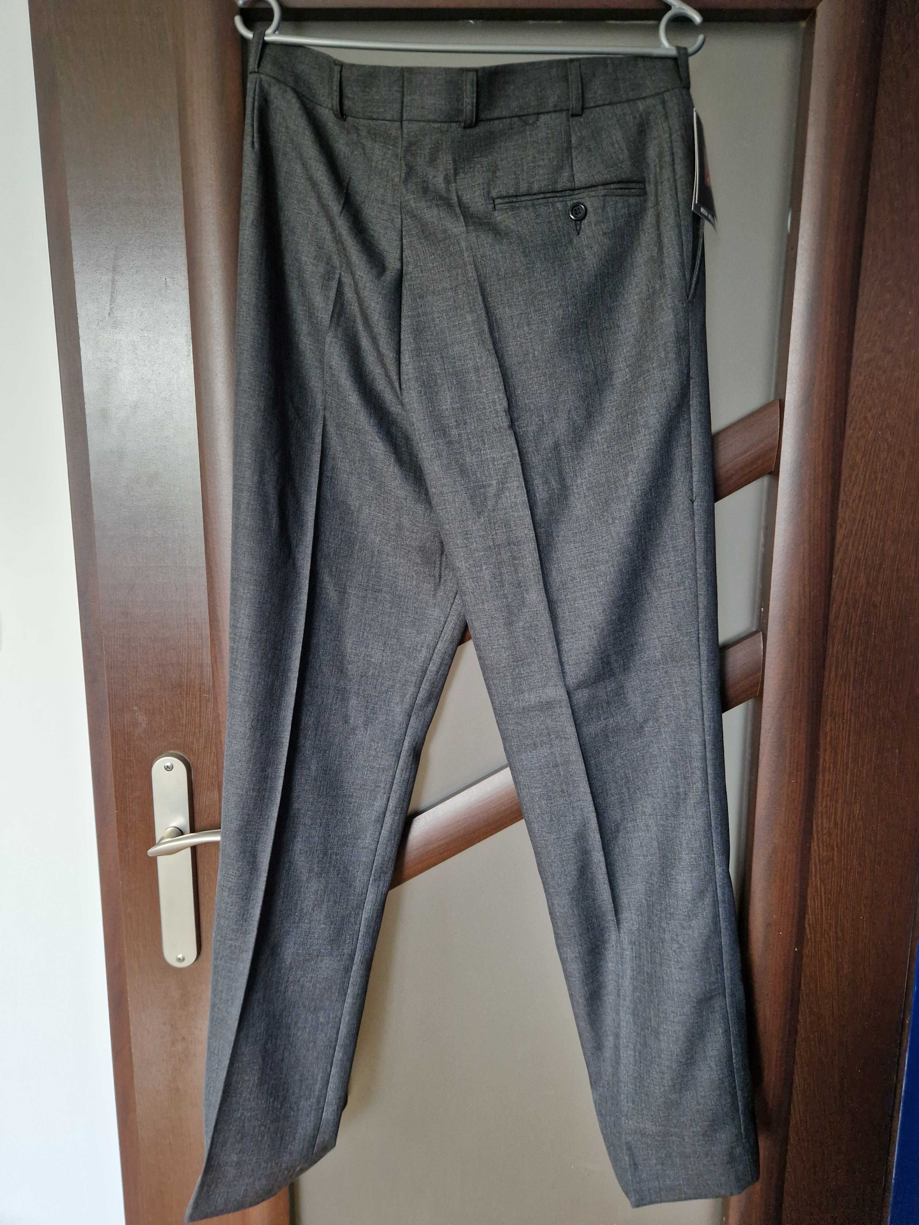 spodnie garniturowe nowe z metką ASTA 86/176