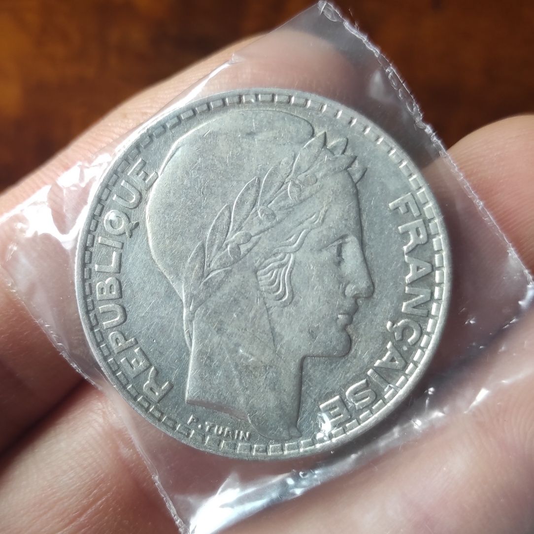 20 franków 1933 ładny stan
