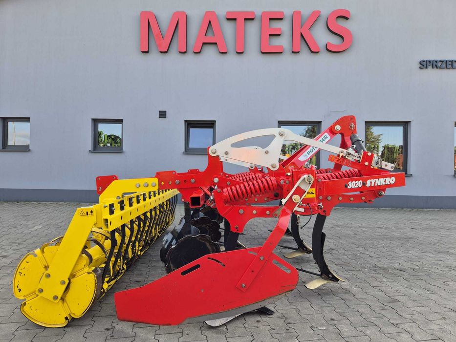 Agregat uprawowy kultywator Pottinger Synkro 3020, 2019r. 3m