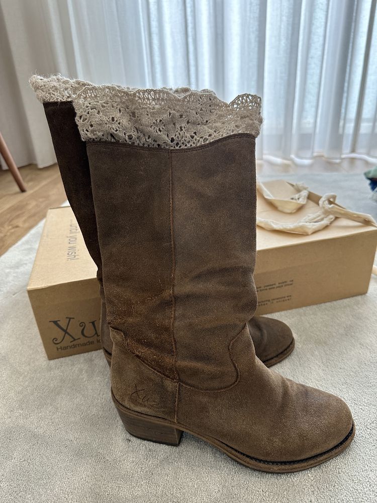 Botas originais Xuz, tamanho 37 (como NOVAS)