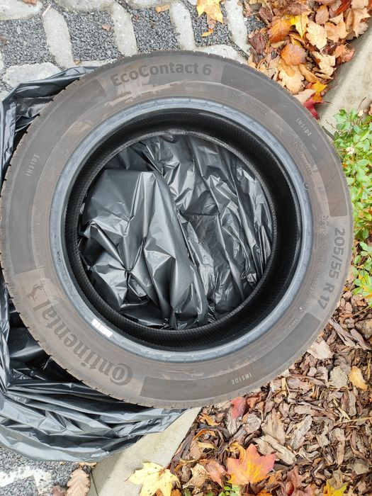 Opony prawie nowe. Marka premium Continental EcoContact 6 letnie