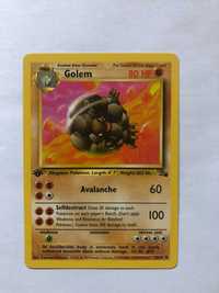 Karta Pokemon fossil golem 36/62 1 edition