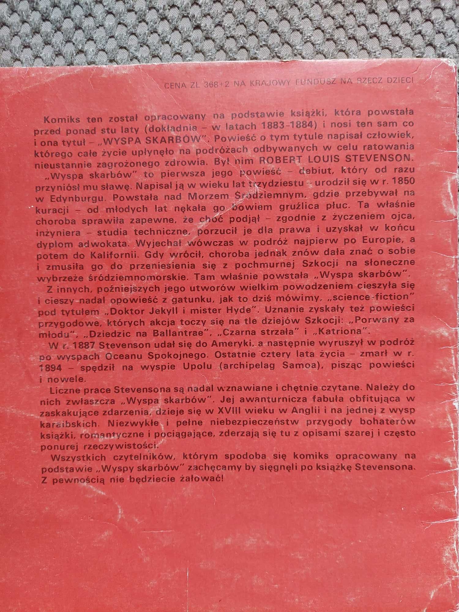 komiks "Wyspa skarbów"