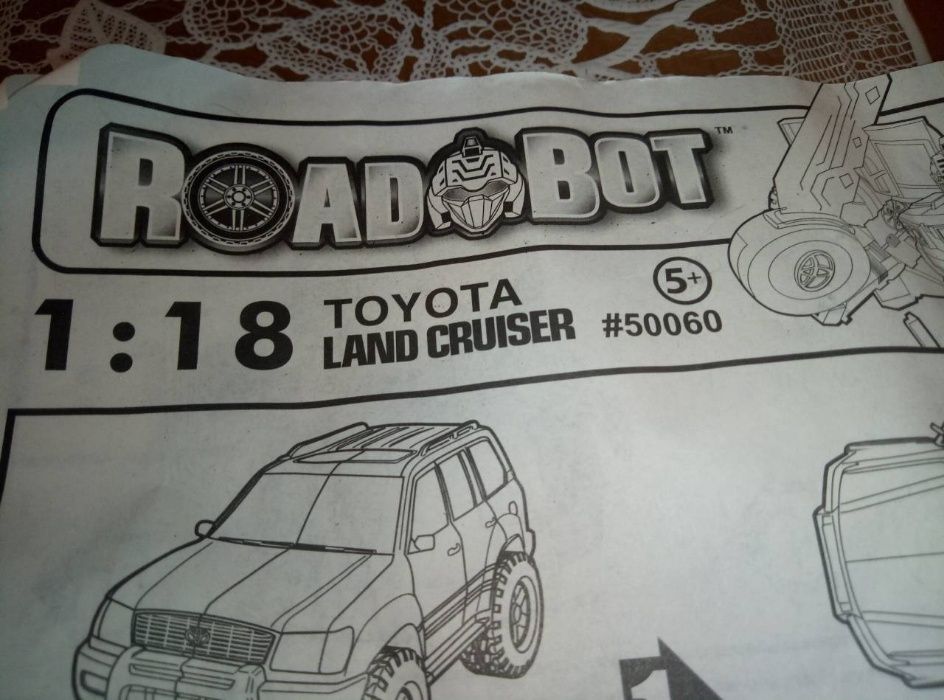 Робот-трансформер Blackbot Toyota Land Cruiser Roadbot