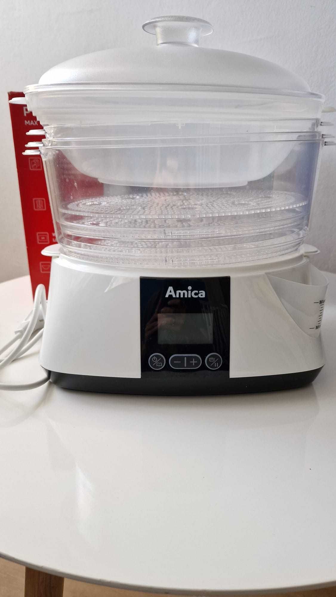 Sprzedam Wielozadaniowy parowar Amica PT 3012 MAX 900W-jak nowy