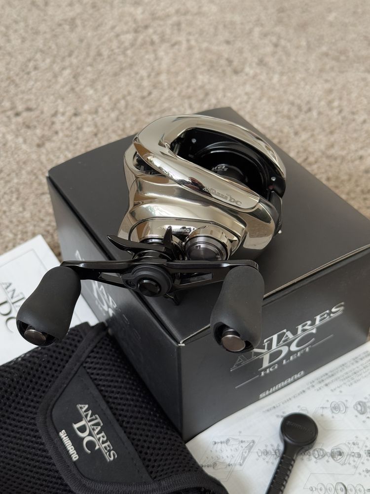 Shimano 21 Antares DC HG Топова кастингова риболовна котушка. Нова!