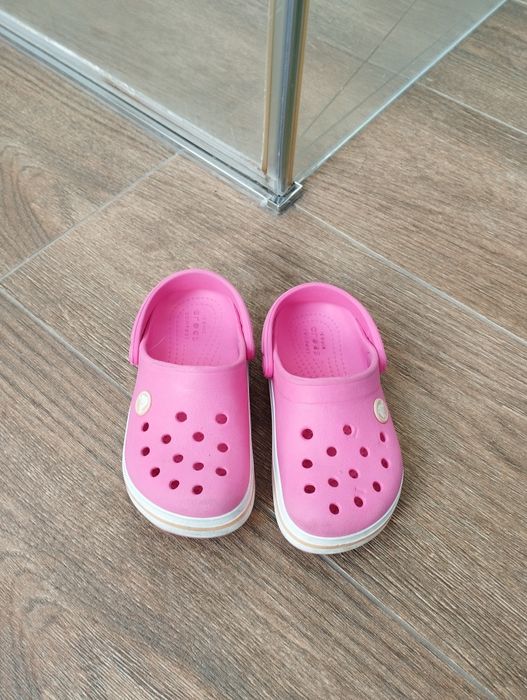 Crocs c10 różowe