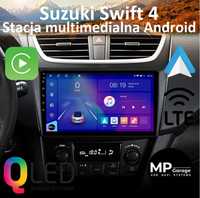 SUZUKI SWIFT 4 Radio Android LTE 4G Qled CarPlay Montaż!!!