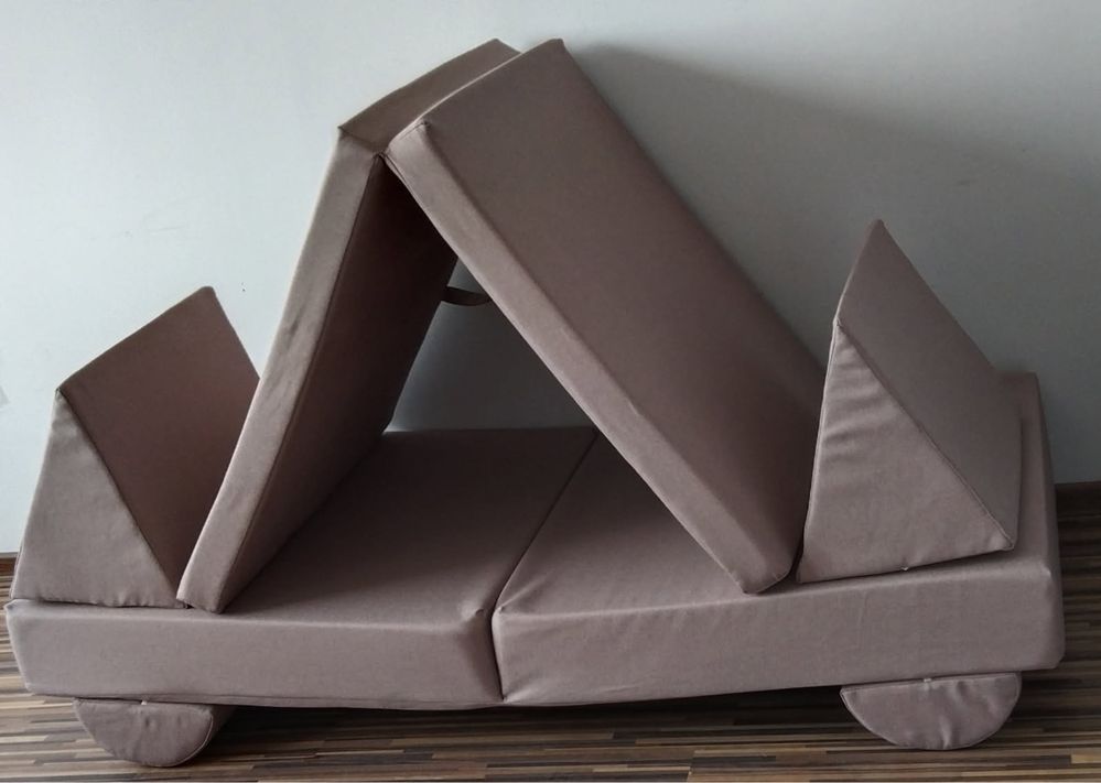 Sofa modułowa bezpieczna dla dzieci