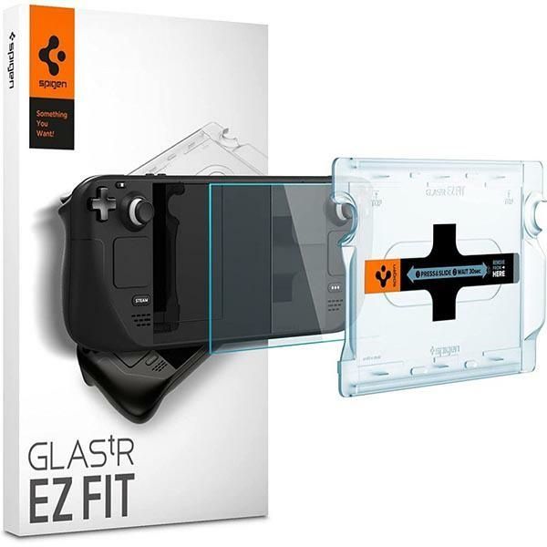 Spigen Glas.tr Steam Deck "Ez Fit" Szkło Hartowane Agl05600