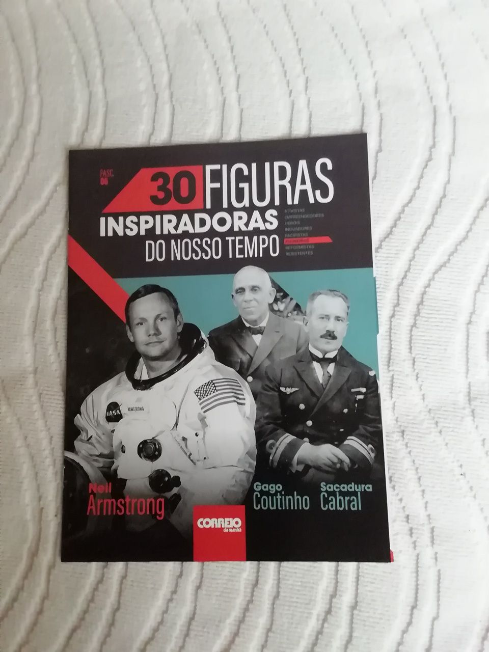 Fascículo n°6 de "30 figuras inspiradoras do nosso tempo", novo