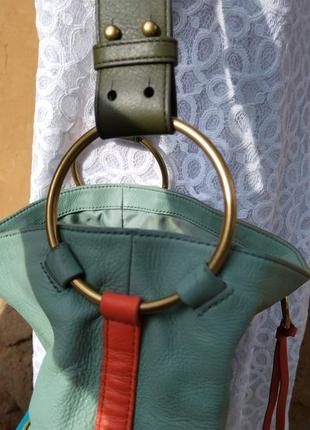 Fossil ada bucket сумка кожаная.