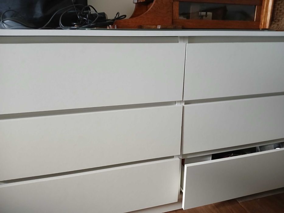 Sprzedam 3 biale komody