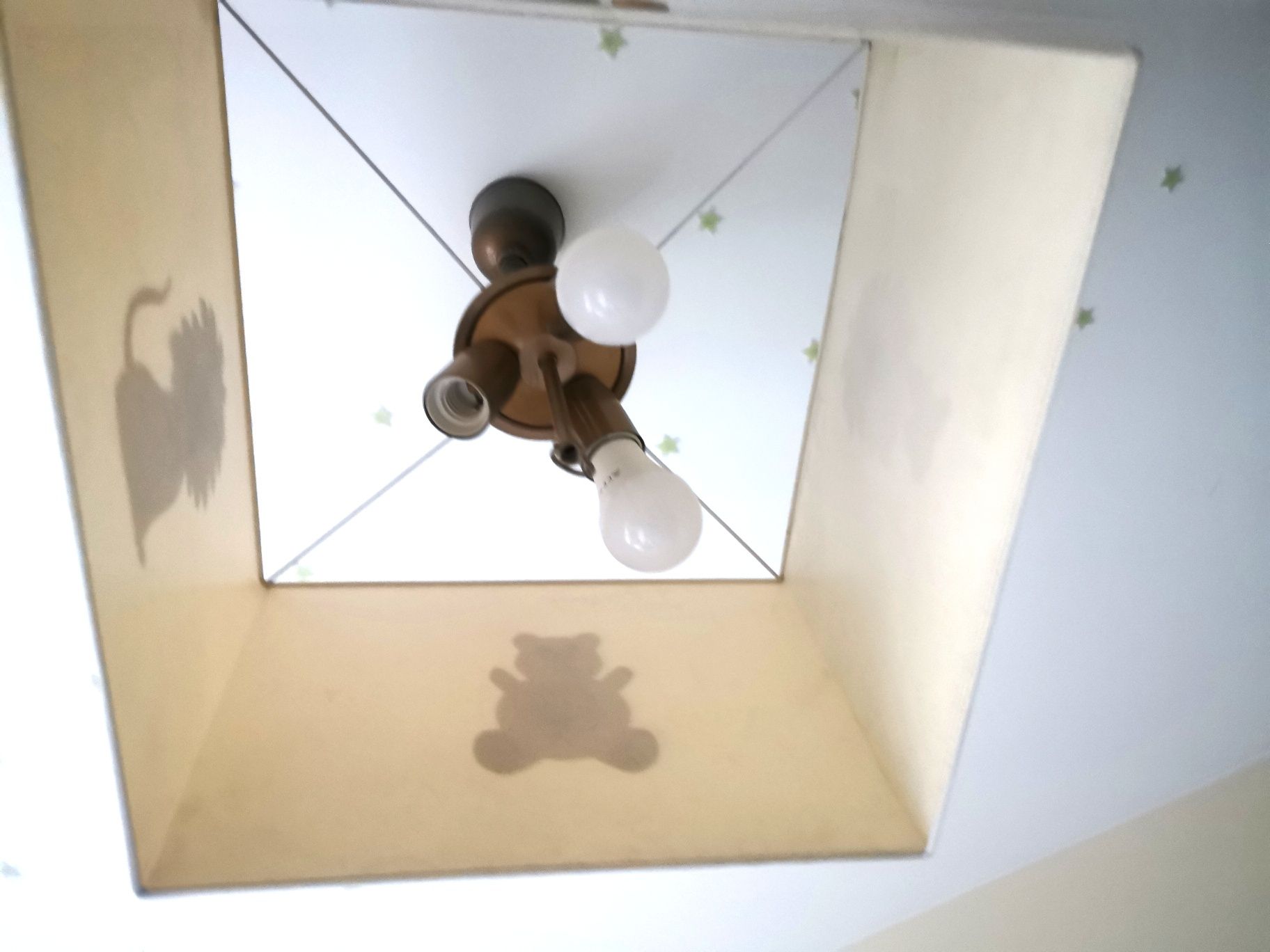 Lampa sufitowa żyrandol do pokoju dziecka 30x40x40cm