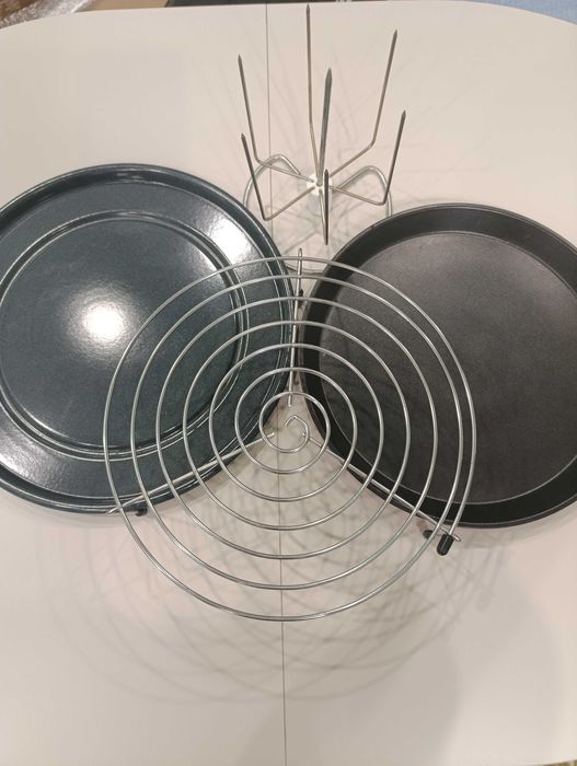 К-т для СВЧ: решітка, блюдо, форма для запікання, шпажки-гриль