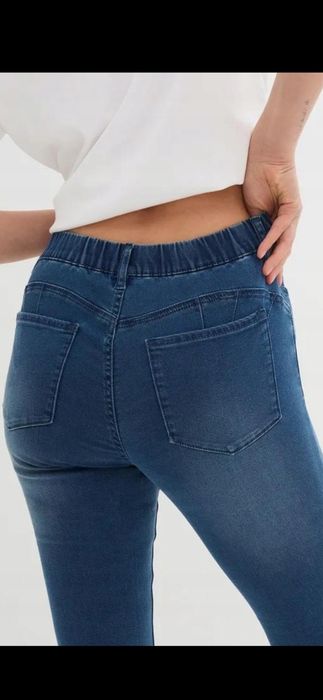 Rurki jeansowe ze strechem BONPRIX 44