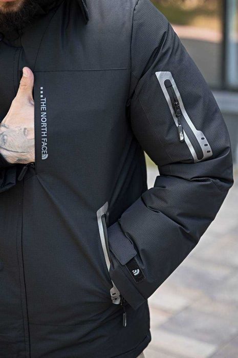 Куртка зимняя The North Face beg з підкладкою OMNI-HEAT чорна
