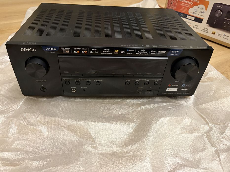 Amplituner Denon AVR-S750H – stan idealny!