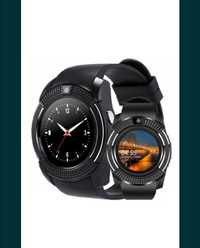 Zegarek v8smartwatch czarny zapakowany w pudełku na prezent