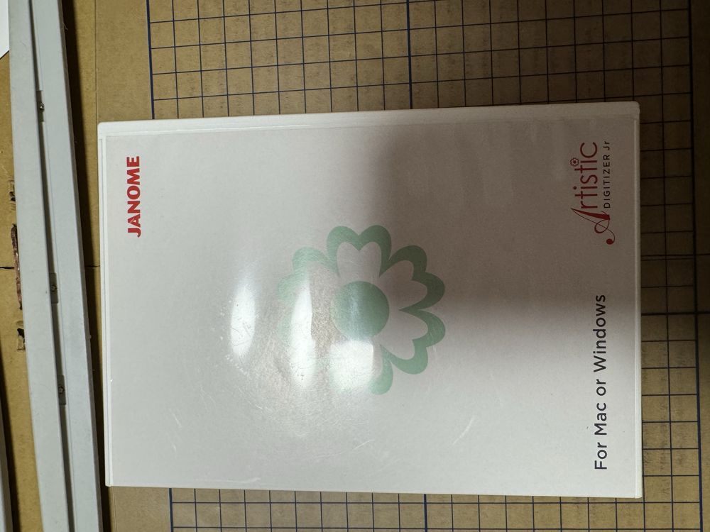 Hafciarka JANOME MC500E + program Artistic Digitizer JR
