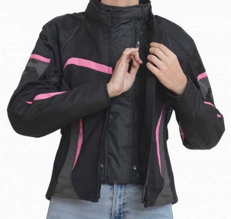 Blusão motard Try (mulher)