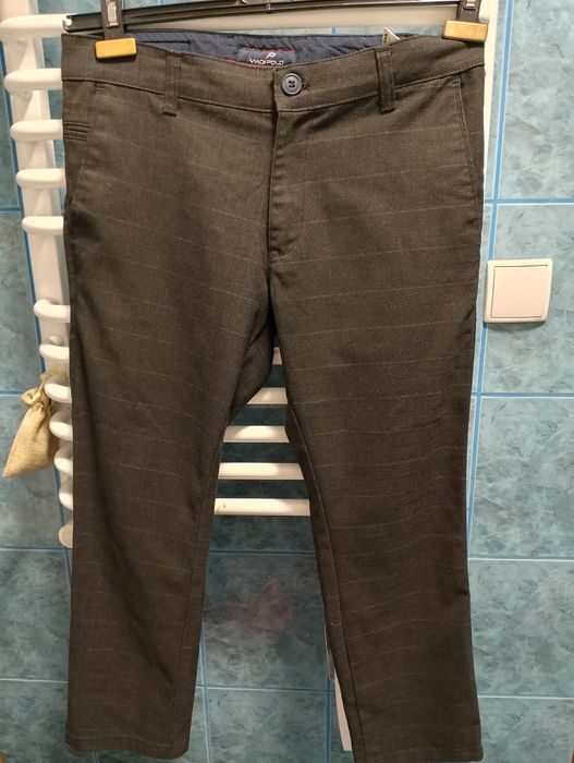 Spodnie wizytowe chłopięce eleganckie W31 L35