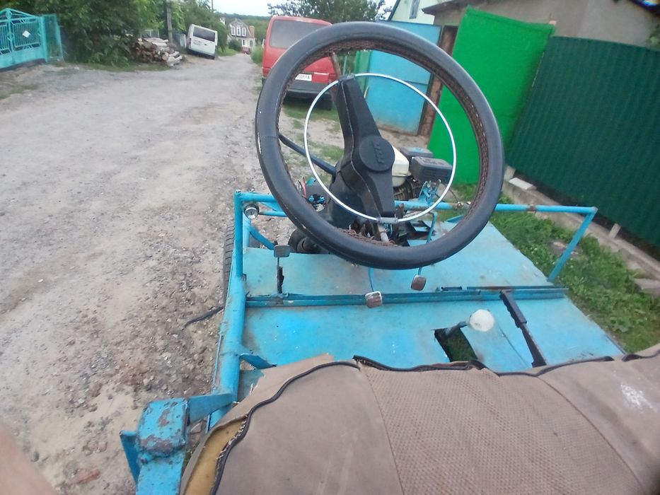 Продам мотоблок переобладнаний під трактор з прицепом  ціна 30 000 грн