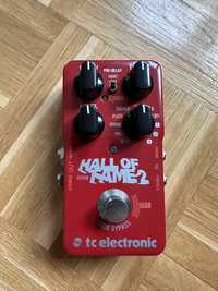 TC Electronic Hall of fame 2 reverb pedal