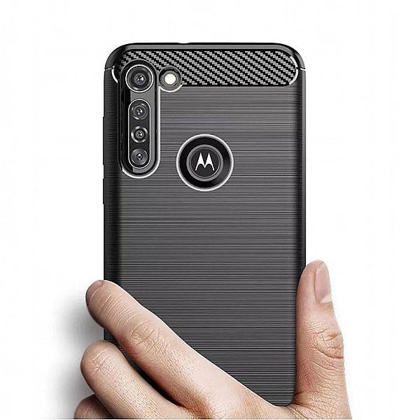 Carbon Case etui do Motorola Moto G8 Power