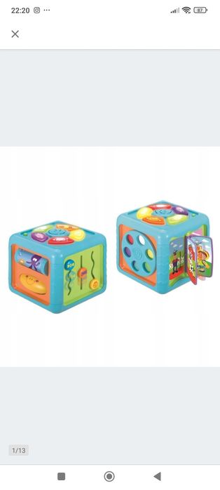 Kostka edukacyjna interaktywna Smily Play