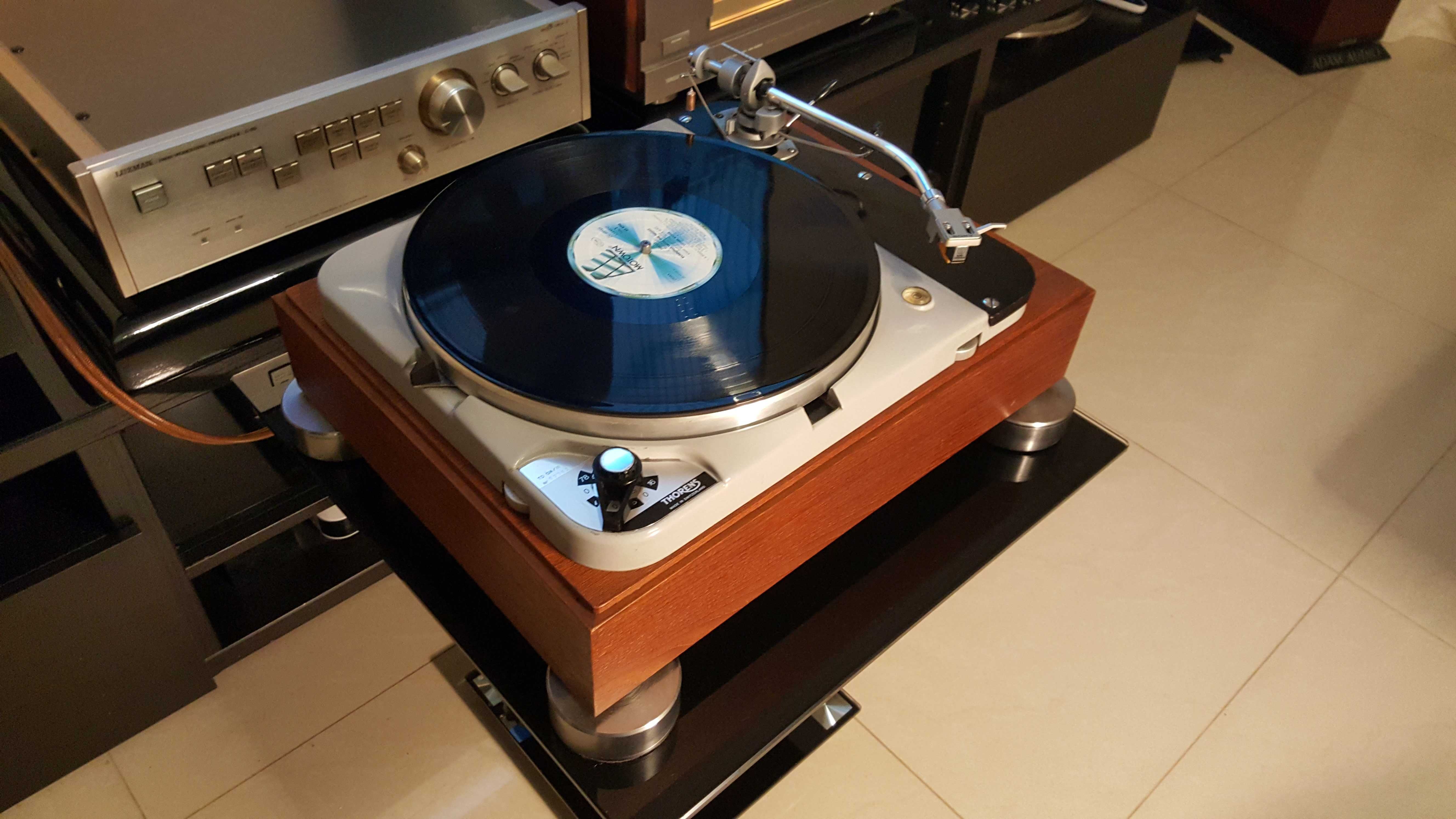 Legendarny gramofon Thorens TD 124 Mk II Goldring 1006 SME 3009