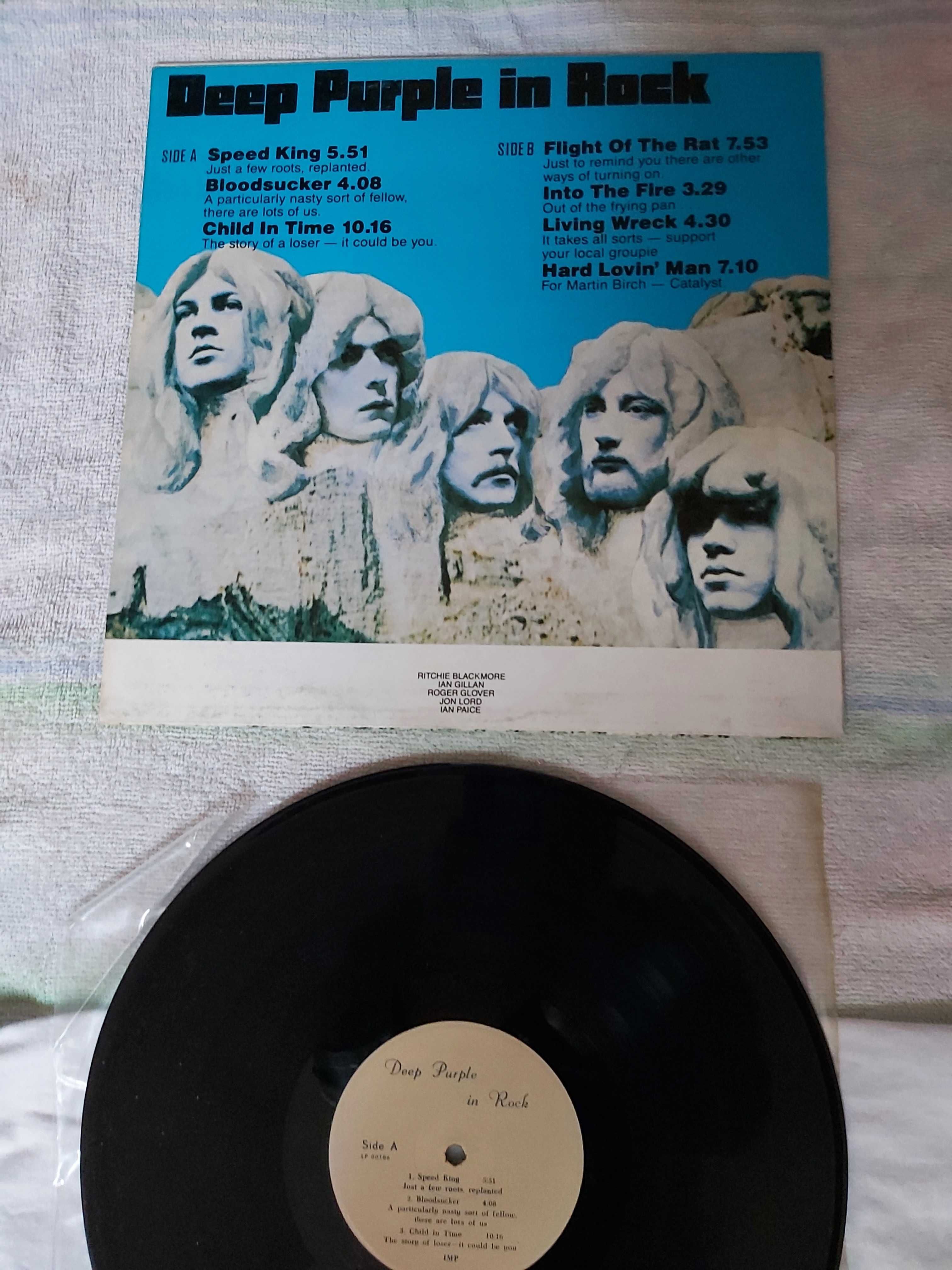 Plyta winylowa Deep Purple " In Rock" z 1970 r. Stan ex/ex cena 139 zł