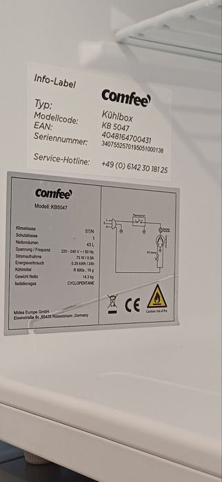 Холодильник Comfee