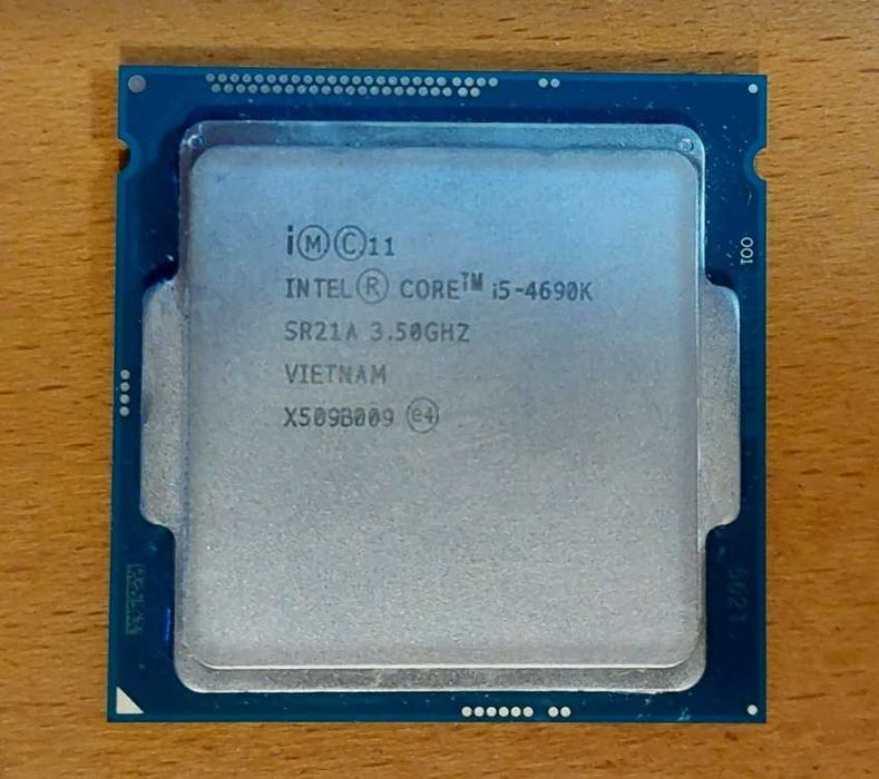 CPU Intel® Core™ i5-4690k, 6 Mb memória Cache, até 3.9GHz, socket 1150