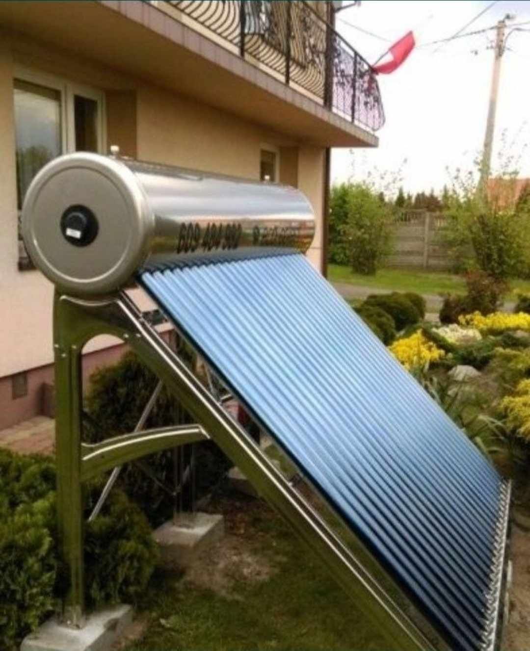 Kolektory słoneczne GRATIS termometr solary podgrzewacze  wody