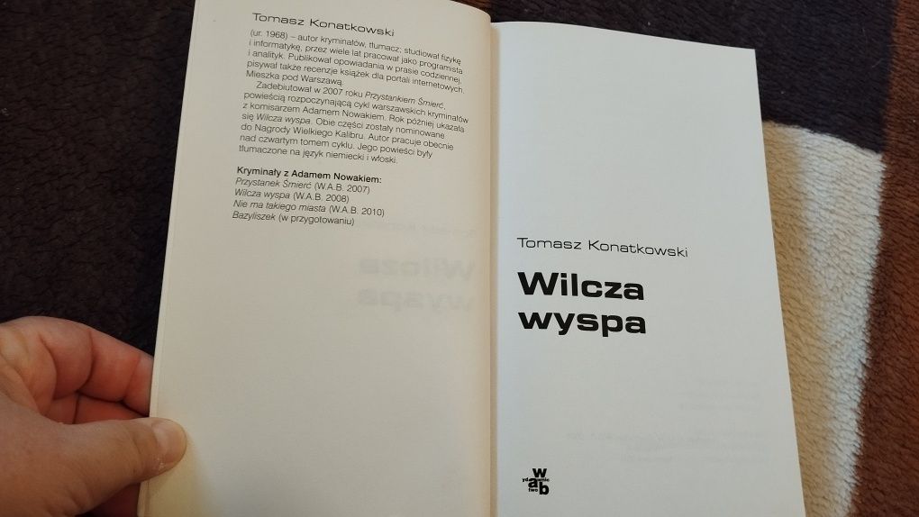 Wilcza Wyspa Tomasz Komarowski kryminał Polityka 4