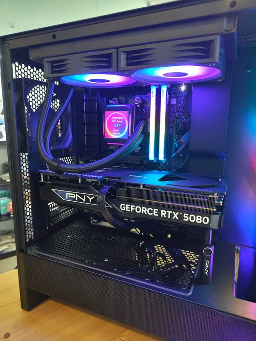 COMP GAMING - RYZEN 7 9800X3D / RTX 5080 16GB / 32GB / 1TB / W 11 PRO