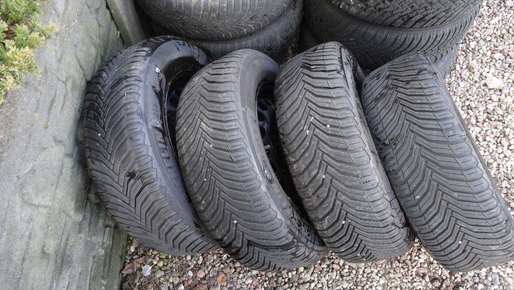 Opony zimowe Volskwagen 5x112 stalówki R16 (19)