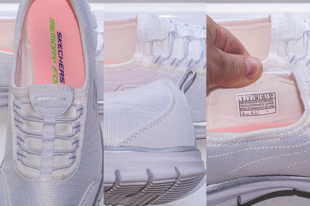 ‼️Кросівки Skechers Memory Foam Ws 8750029 WSL White 38 р оригінал