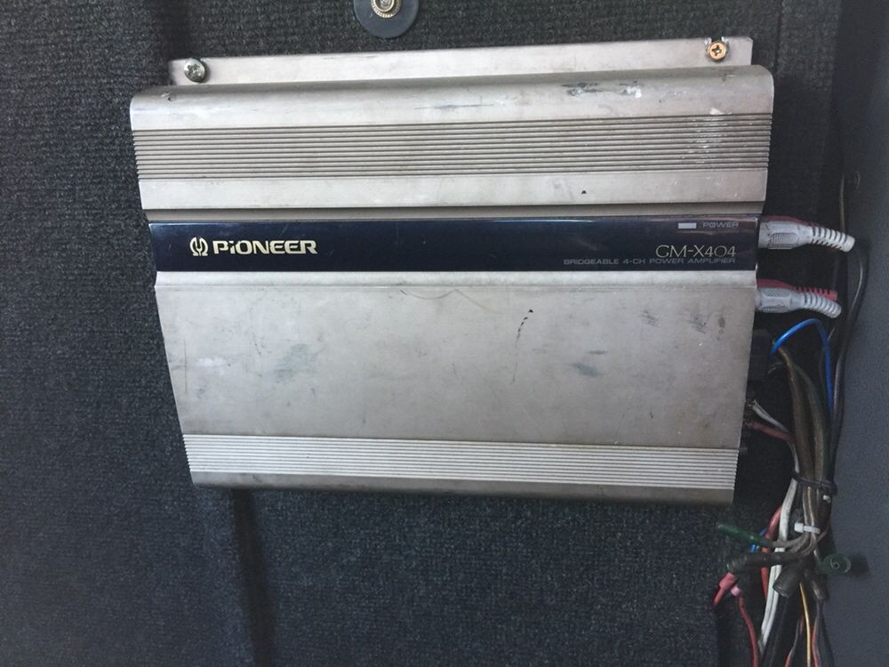 Sub Sony x explode e amp pionner