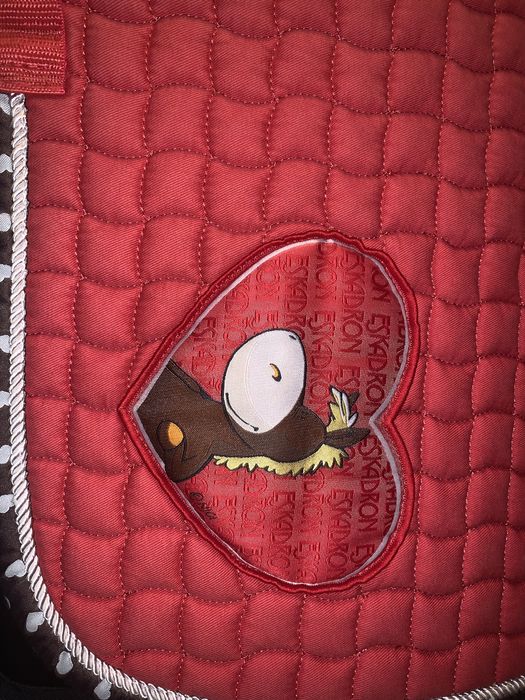 Czaprak eskadron nici red pony dl