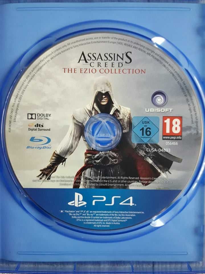 Assassins Creed The Ezio Collection PS4/PS5 Polska Wersja  Playstation